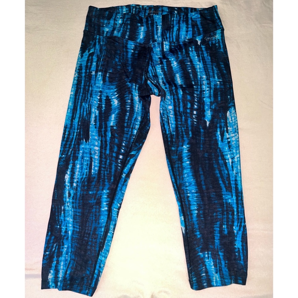 Calvin Klein Performance Stretch Capri Womens Leggings Medium